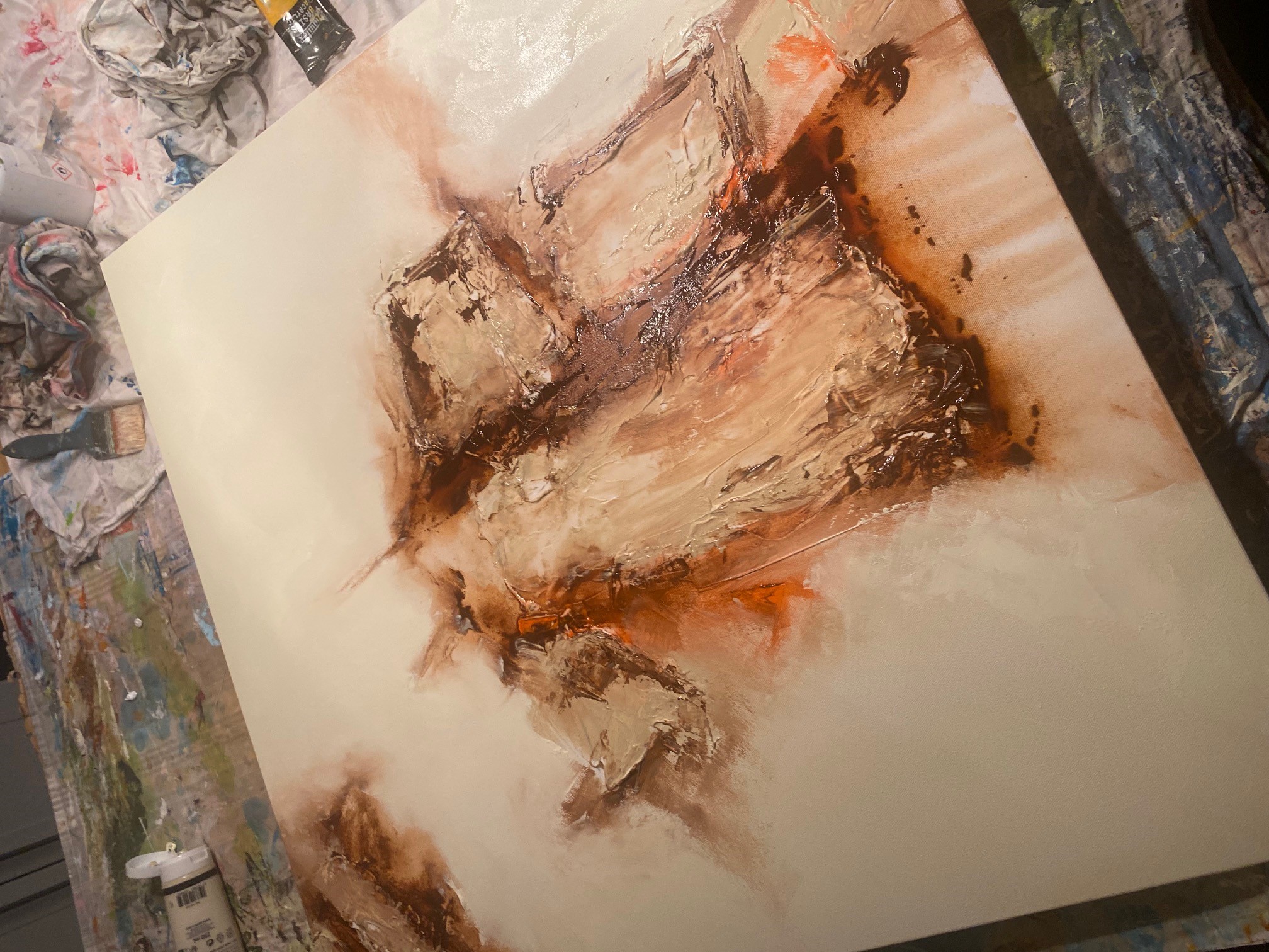 L’Art Abstrait  – Peinture Contemporaine et émotion visuelle.